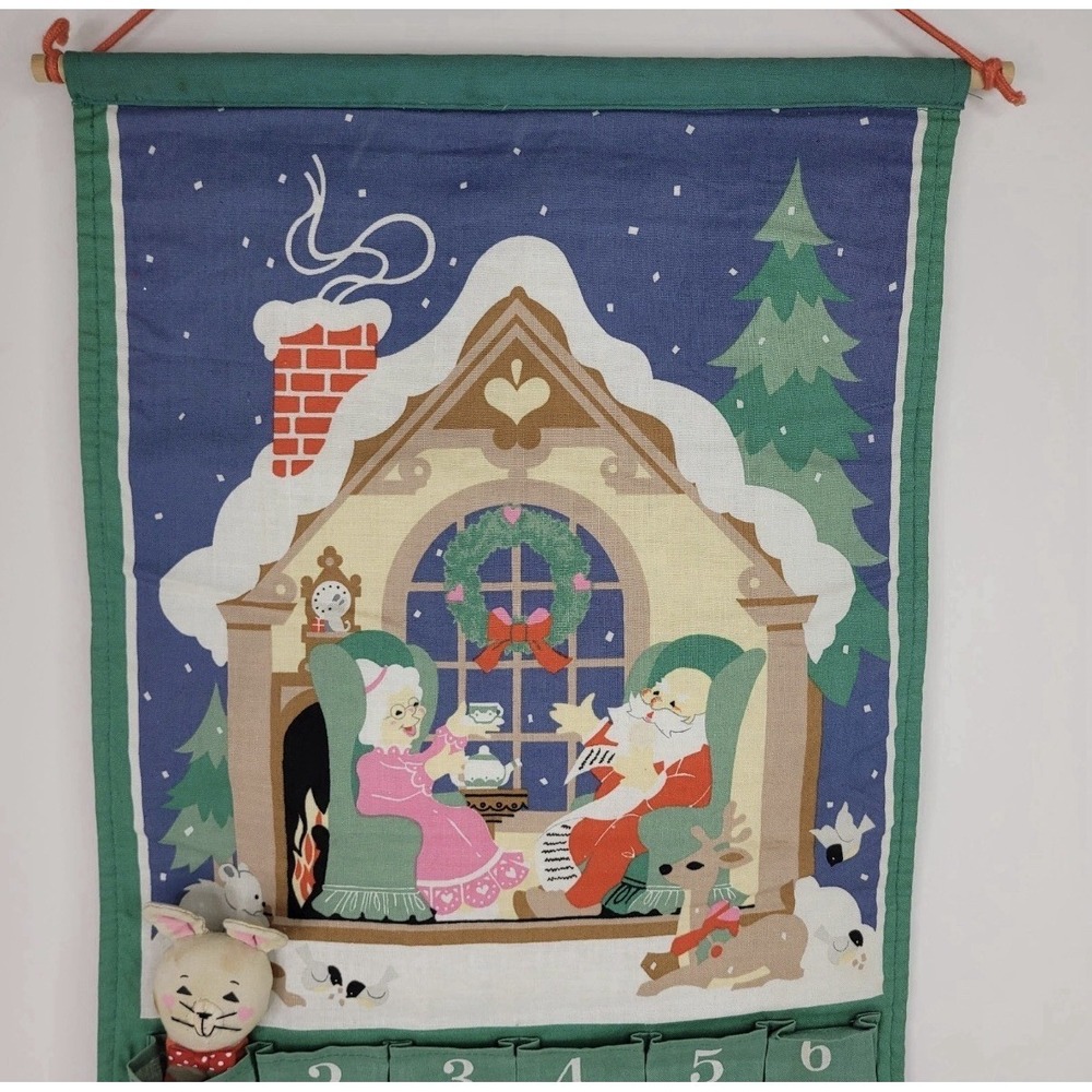 Vintage Avon Countdown to Christmas Advent Calendar with Mouse 1987 - Picture 2 of 10